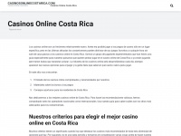 Casinosonlinecostarica.com