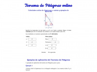 Teoremadepitagorasonline.com