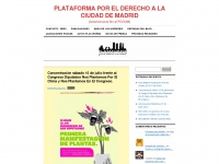 Plataformaxelderechoalaciudad.wordpress.com