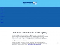 Horariosdeomnibus.org