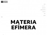 Materiaefimera.com