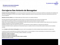 Cerrajerossanantoniodebenageber.com.es