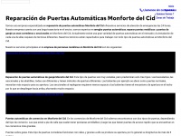 puertasautomaticasmonfortedelcid.com.es