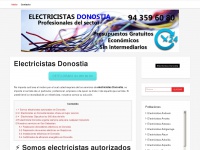 donostiaelectricistas.com