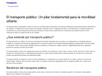 transportepublico.org Thumbnail
