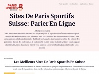 parissportifsensuisse.com