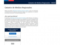 Catastromediosregionales.msgg.gob.cl