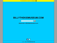 Billythekidmuseum.com
