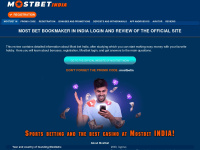 mostbet-login-india.in Thumbnail