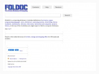 Foldoc.org