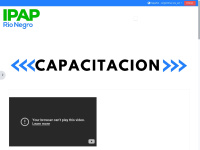 Capacitacionesipap.rionegro.gov.ar