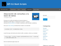 Wp-cli.es