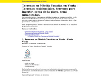 Terrenosenmeridayucatan.com.mx
