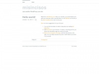 Misincisos.wordpress.com