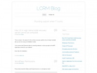 Lcrm.wordpress.com