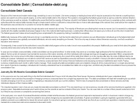 Consolidate-debt.org