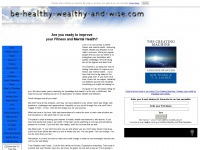 be-healthy-wealthy-and-wise.com Thumbnail