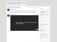 Radiosolidaridad.wordpress.com