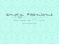 simplyfabulousbloggertemplates.com Thumbnail