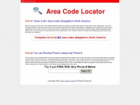 areacodelocator.net Thumbnail