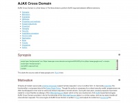 Ajax-cross-domain.com