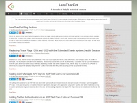 lessthandot.com
