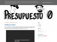Presupuestocero.blogspot.com