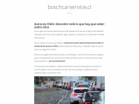 Boschcarservice.cl