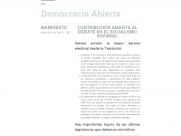 Democraciaabierta.wordpress.com