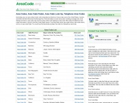 areacode.org Thumbnail