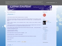 Letrasenazul.blogspot.com
