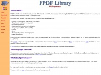 fpdf.org Thumbnail