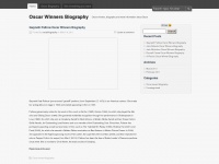 Oscarbiography.wordpress.com