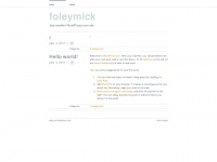 Foleymick.wordpress.com