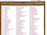 earlychristianwritings.com Thumbnail
