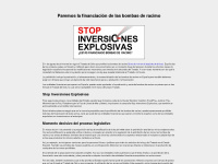 stopinversionesexplosivas.org