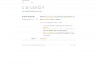Claruski24.wordpress.com