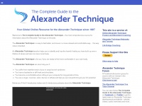 Alexandertechnique.com