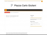 Piazzacarlogiuliani.org