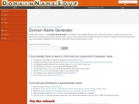 Domainnamesoup.com