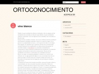 Ortoconocimiento.wordpress.com