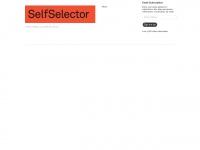 Selfselector.co.uk