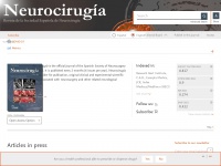 revistaneurocirugia.com Thumbnail