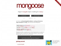 Mongoosejs.com