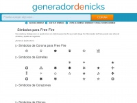 generadordenicks.com Thumbnail