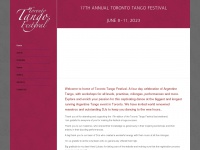 Torontotangofestival.com