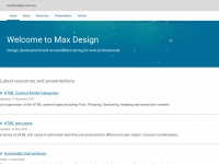 maxdesign.com.au Thumbnail