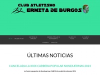 clubatletismoermitadeburgos.es