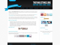 Thefanlistings.org