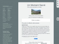 Unmomentsacre.com